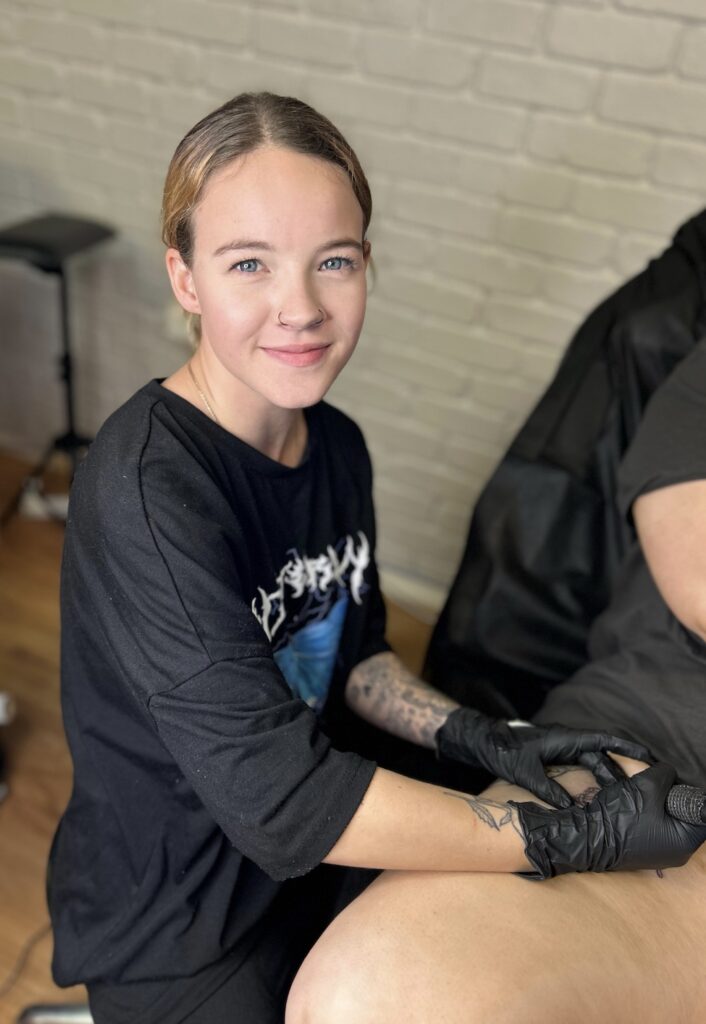 Rachael Drage Perth tattoo artist - Arcane Tattoo East Perth